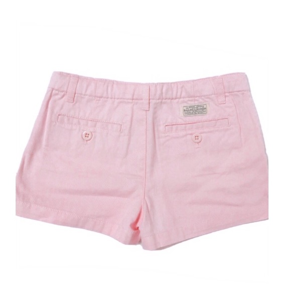 POLO Ralph Lauren Blush Pink Girl Shorts - Picture 2 of 7
